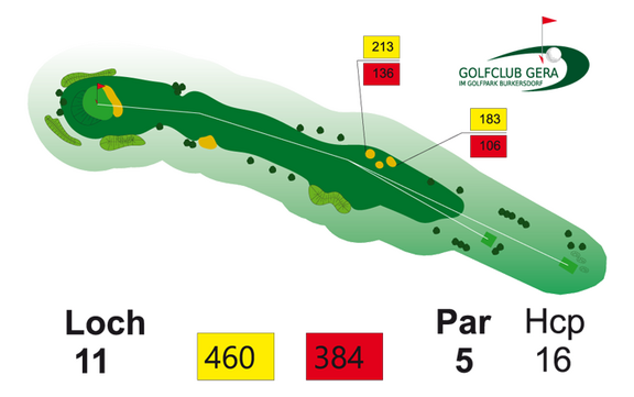 18-Loch-Anlage (Loch 11)