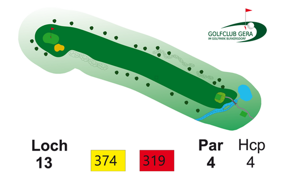 18-Loch-Anlage (Loch 13)